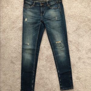 Zara Ripped Skinny Jeans